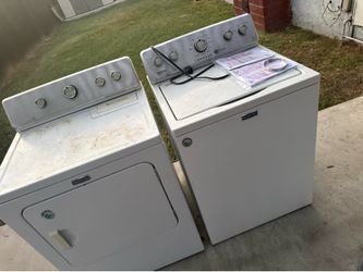 Washer and dryer set