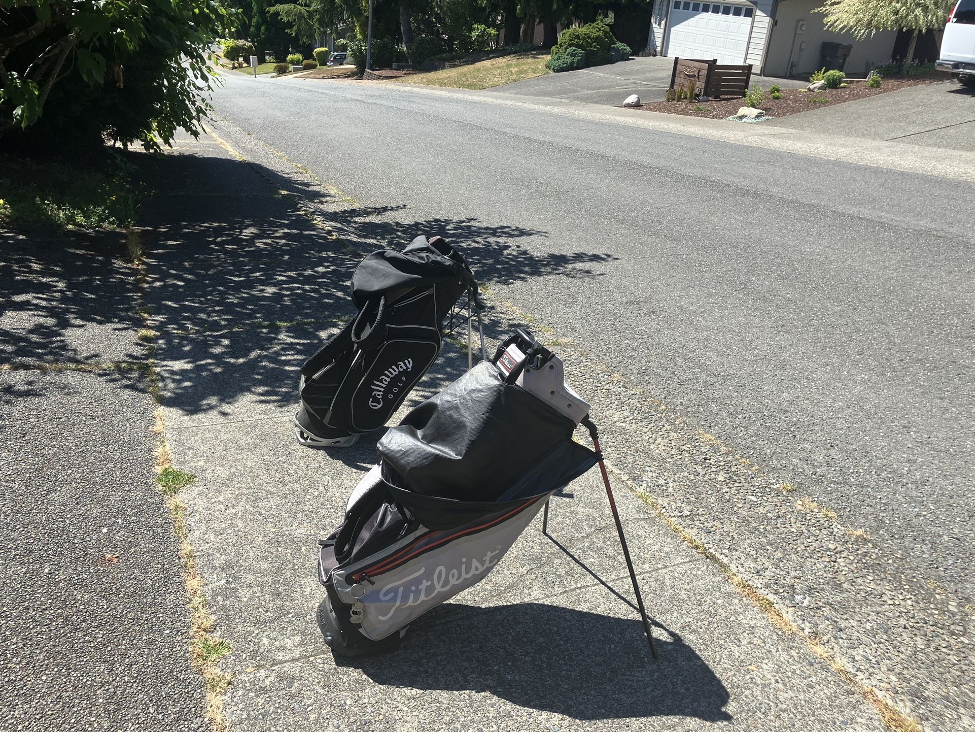 Titleist and Callaway Golf Bag Golfing Bag like New $65 Each