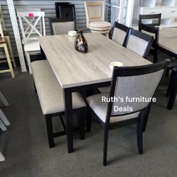 6-pc Dining Table Set