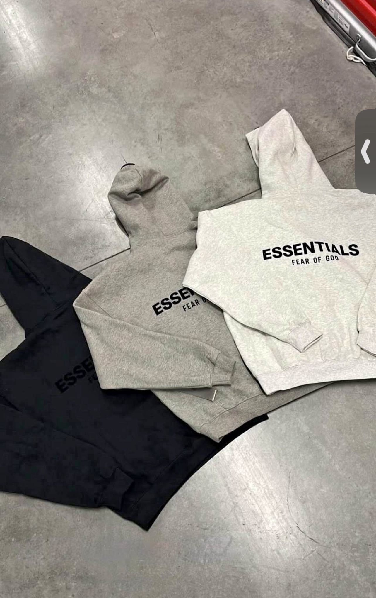 essential hoodies 22ss