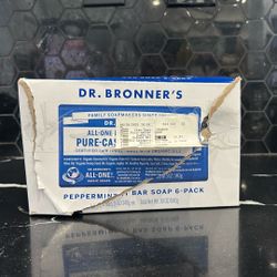 Dr Bronners Peppermint Bar Soap 4 Pack 