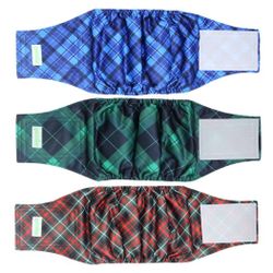 Washable Male Dog Belly Bands in all sizes