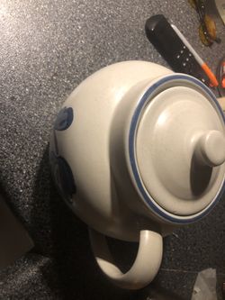 Vintage Bean Crock, Yorktowne Bean Pot, Pfaltzgraff