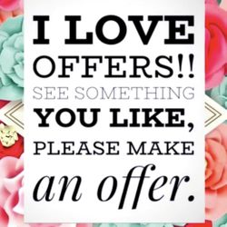 Make Me Offers! Willing to bundle and accept offers !