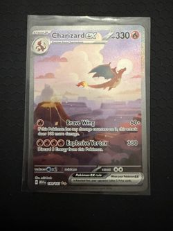 Pokémon TCG Charizard EX Scarlet & Violet 151 Card 199/165 SIR NM/M Condition
