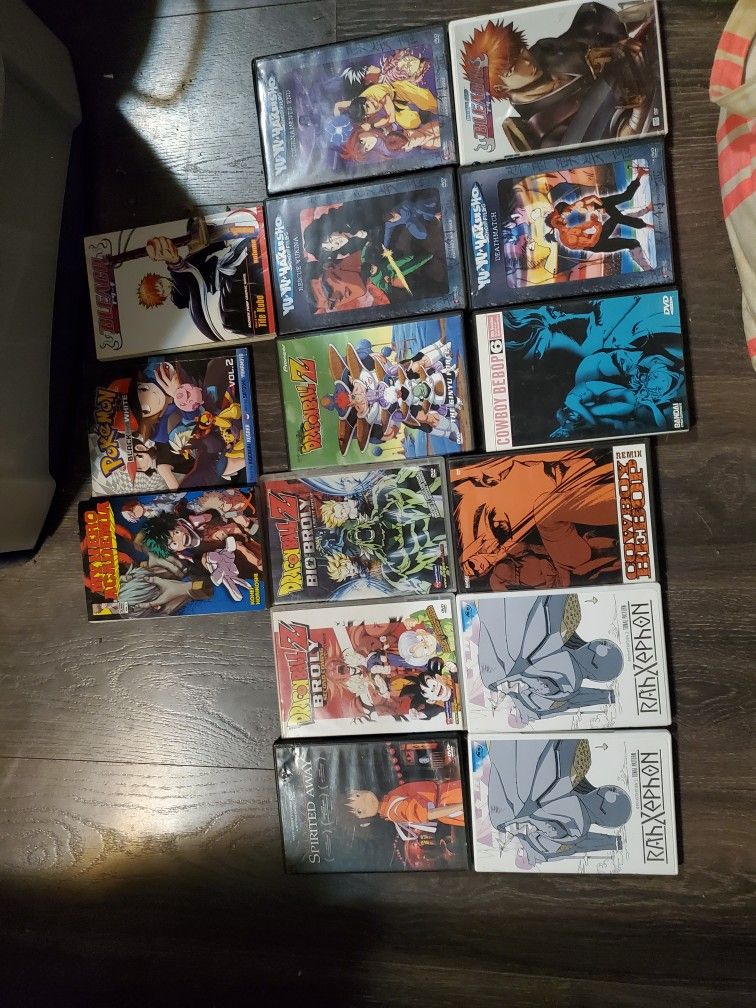 Anime Dvd/manga Lot