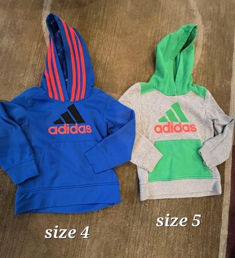GAP /Adidas Jackets/hoodies Size 4, 5