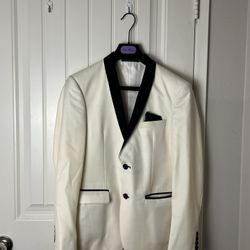 Off White Suit Jacket