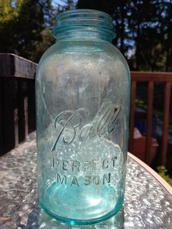 Blue Ball Perfect Mason Jars