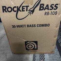 NEW Ampeg RB-108 Bass Amp – Still Sealed – Great Beginner Amp  