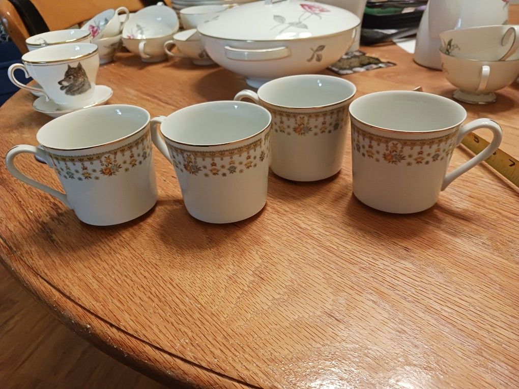 Garden Bouquet Coffee Cups 