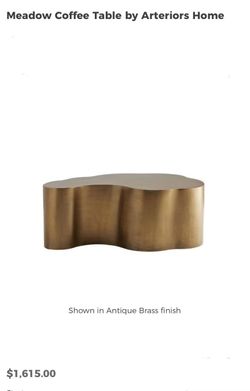 Arteriors Home Meadow Coffee Table