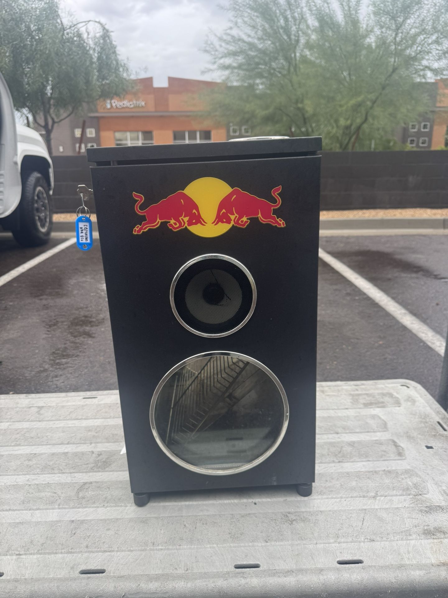 Redbull Speaker Fridge