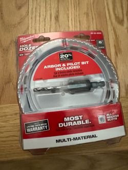 Milwaukee 6”  hole dozer