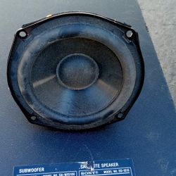 Sony Speaker Model SS-IS-15 6 inch