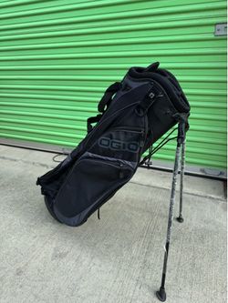 OGIO Light Stand Golf Bag Black with sheriff patch