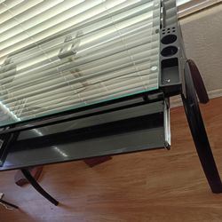 Glass Top Desk