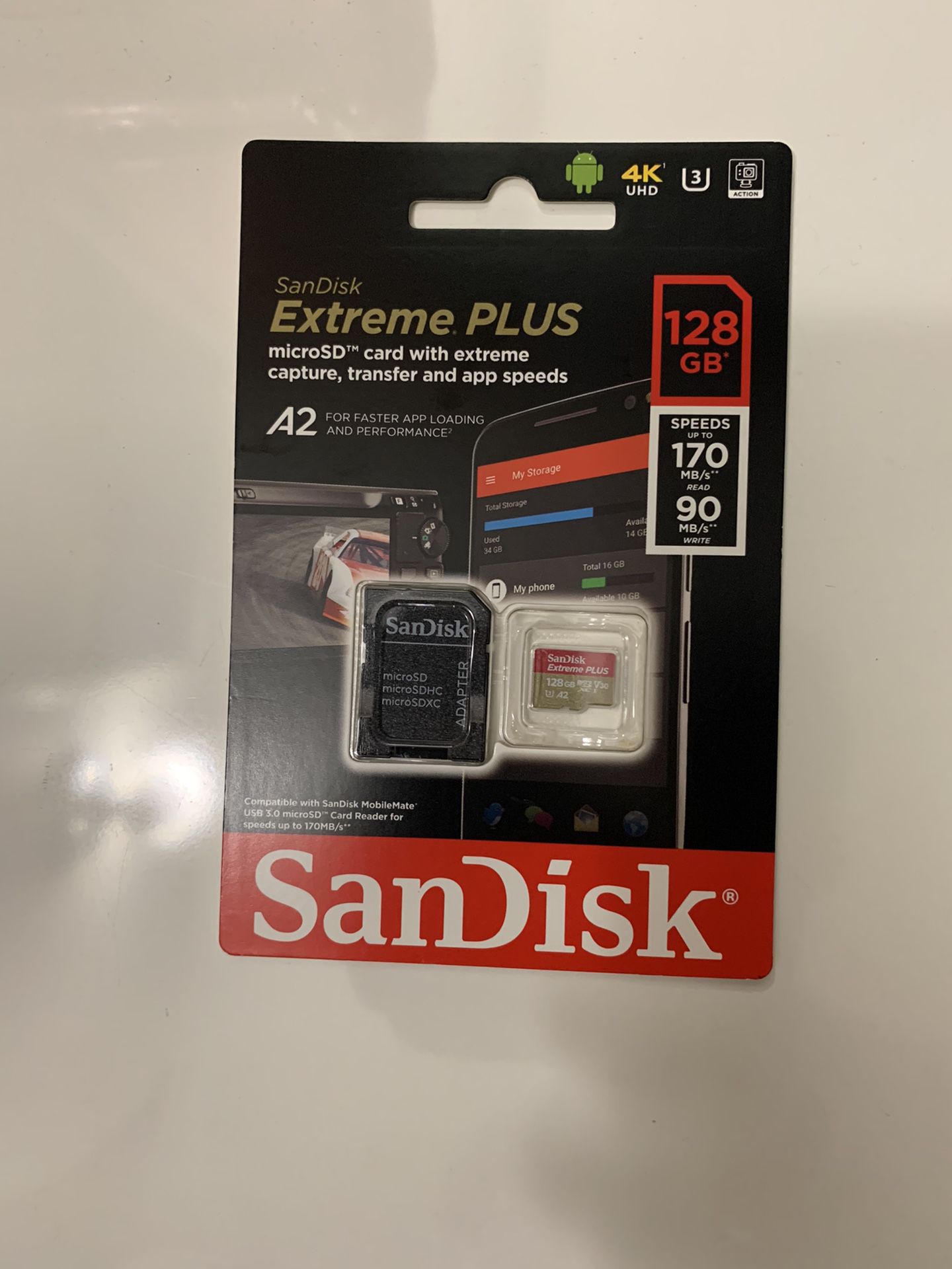 Brand new SD card 128gb