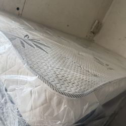 Queen Size Mattress $170 With Box Spring 