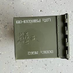 Military Ammo Metal Storage Box 