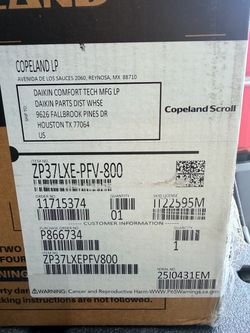 4-Ton Goodman compressor
