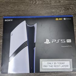 Sony PS5 Pro Brand New 2tb - 5 Dollars Down No Credit Needed! 