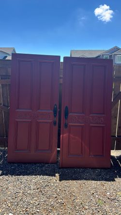 French door slabs