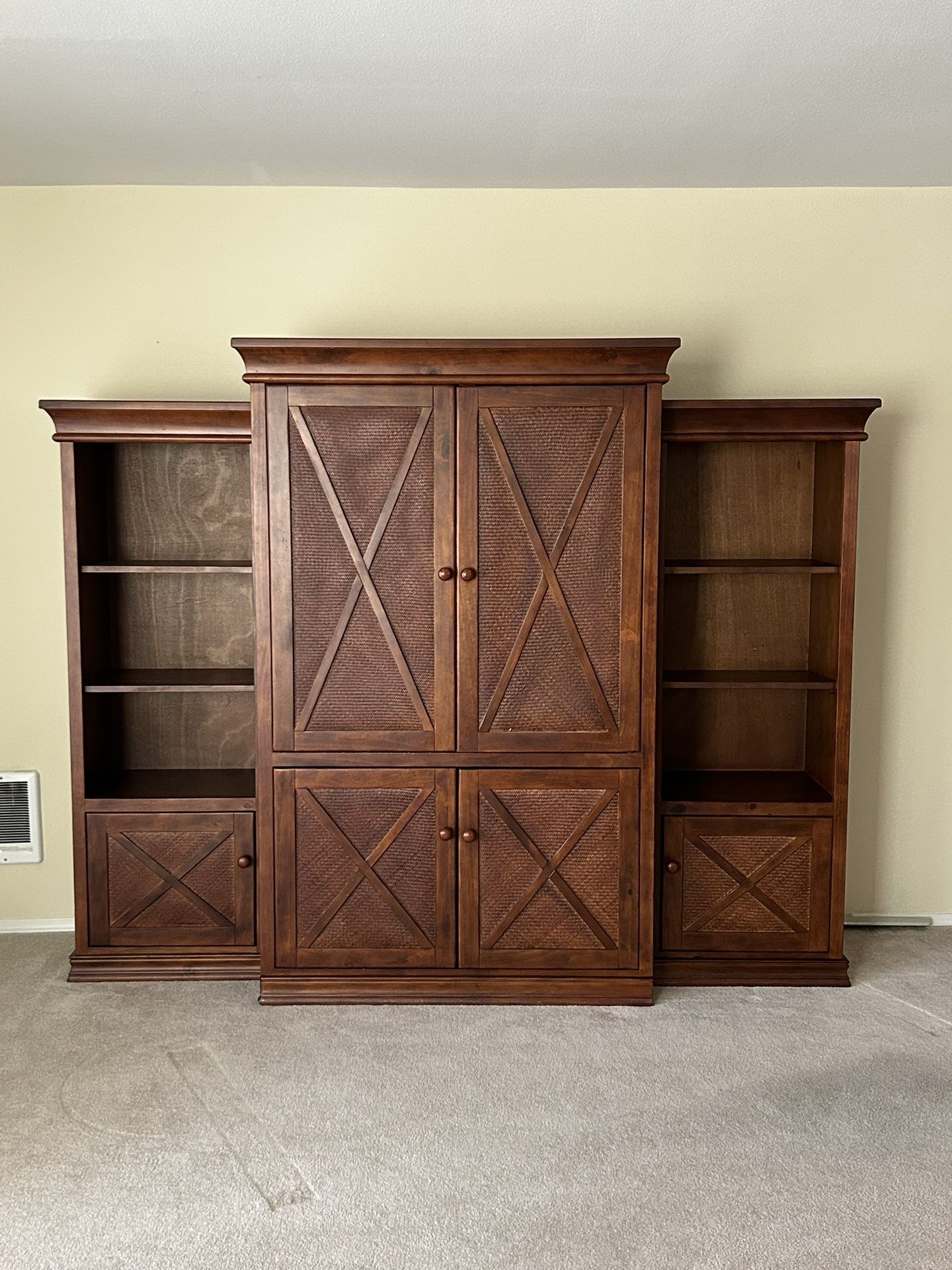 Solid Rosewood Entertainment Center 