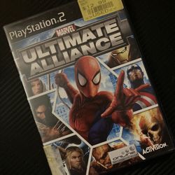 PS2 Marvel Ultimate Alliance PlayStation 2 Disk Is In Excellent Condition