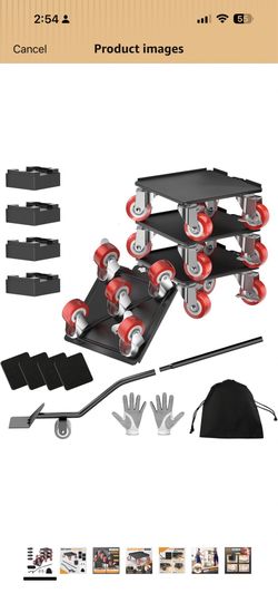 Furniture Dolly Furniture Movers with 5 Wheels