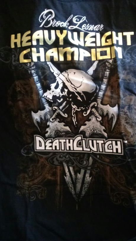 Brock Lesnar Deathclutch HW Champion shirts