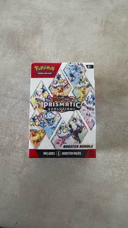 Pokémon Scarlet & Violet Prismatic Evolutions Booster Bundle