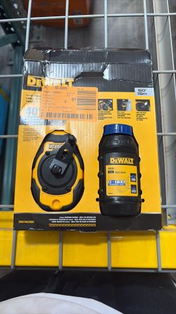DEWALT 50 ft Chalk Reel Kit with Blue Chalk