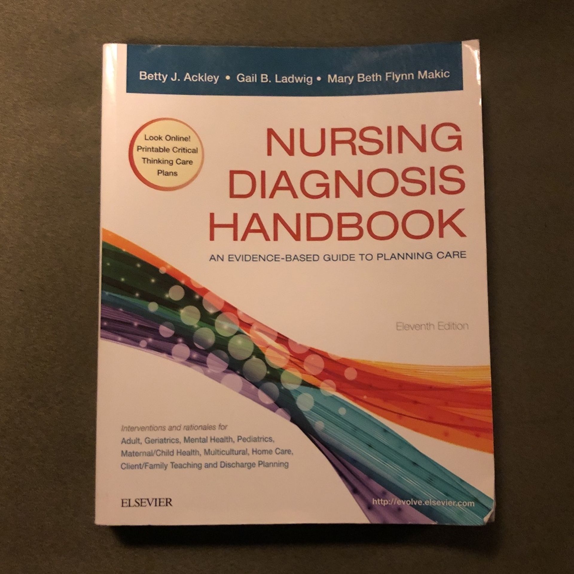 Nursing Diagnosis Handbook: An Evidence-Based Guide to Planning Care 11th Edition ISBN-13: 978-0323322249, ISBN-10: 0323322247
