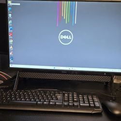 DELL  AIO  DESKTOP  🖥  INSPIRON  5400 23.8"in. - 2.0GHz. CPU  / 8.0GB.  RAM  / 256GB.  SSD  - Windows  11, Wi-Fi, WebCam, HDMI . Work  Excellent ✔️
