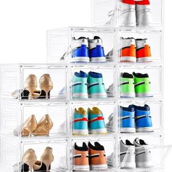 Clear Shoe Boxes