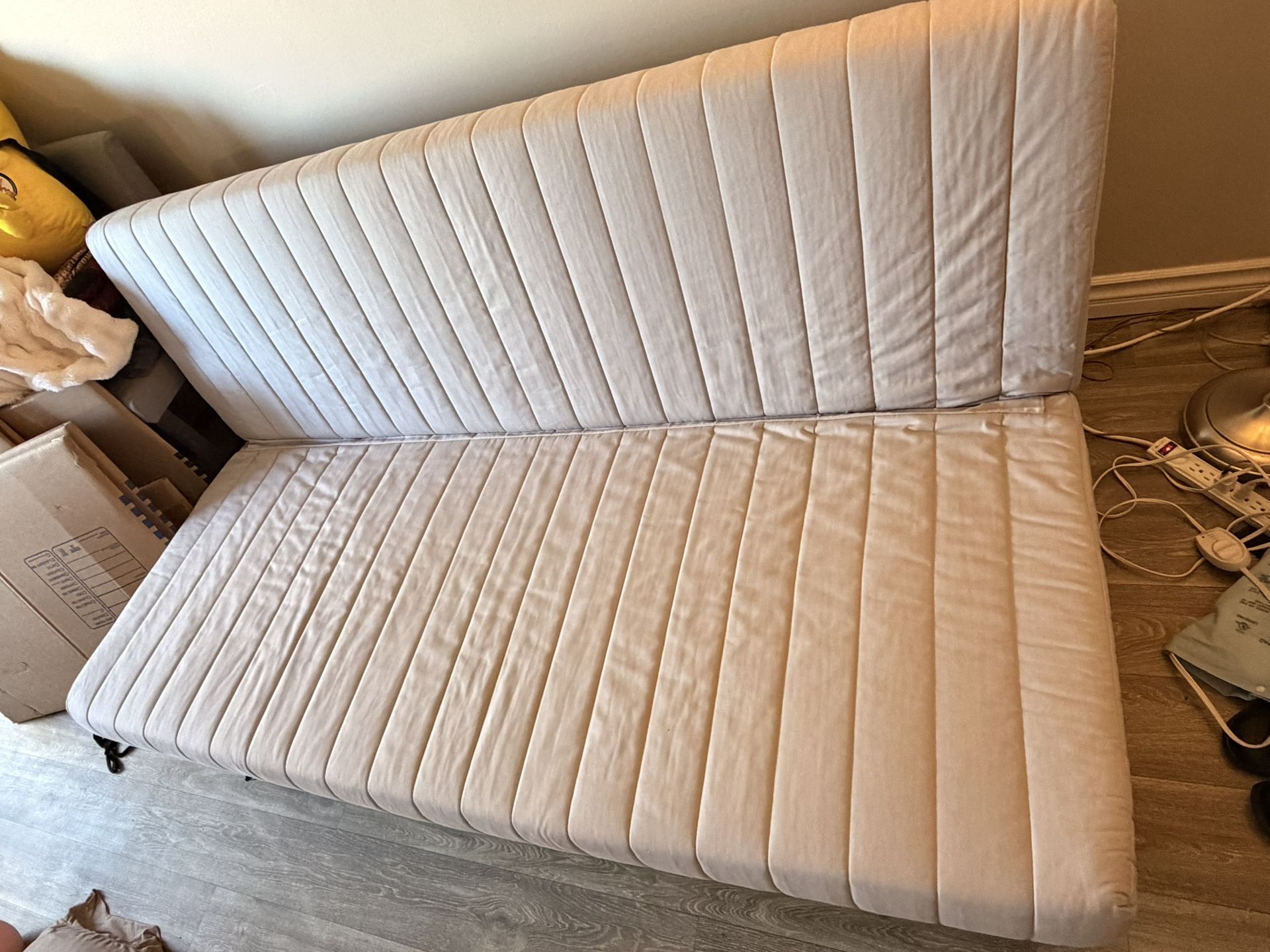 Move Out Sale ! IKEA Sleeping Sofa With Storage , Bed , Futon , BEDDIGNE MURBO 