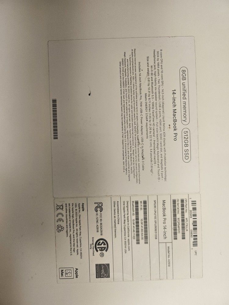 14-inch MacBook Pro