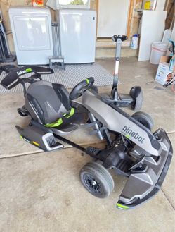 Segway GoKart Ninebot Pro W/Segway S-Max Scooter