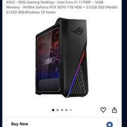 3070 Gaming Pc Sealed Box Retail 1k