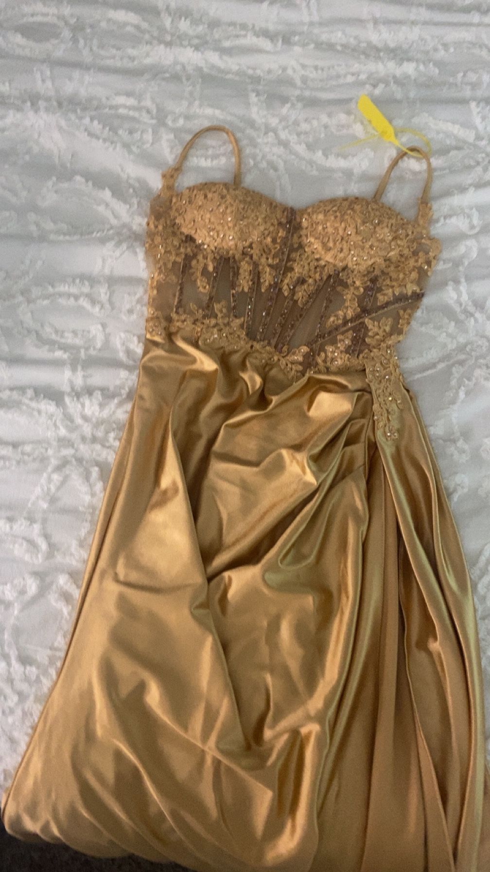 Gold Prom Dress