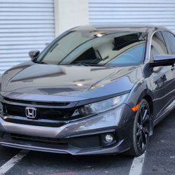 HONDA CIVIC SPORT HATCHBACK 2020 /CLEAN TITLE /69K MILES / $1500 DOWN Y $385 AL MES