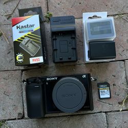 Sony Alpha A6000 Mirrorless Digital Camera - Body Only