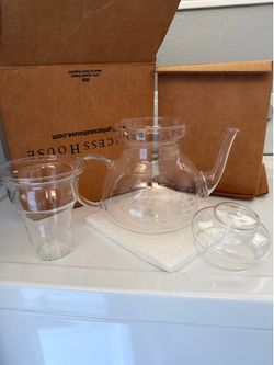Glass pot