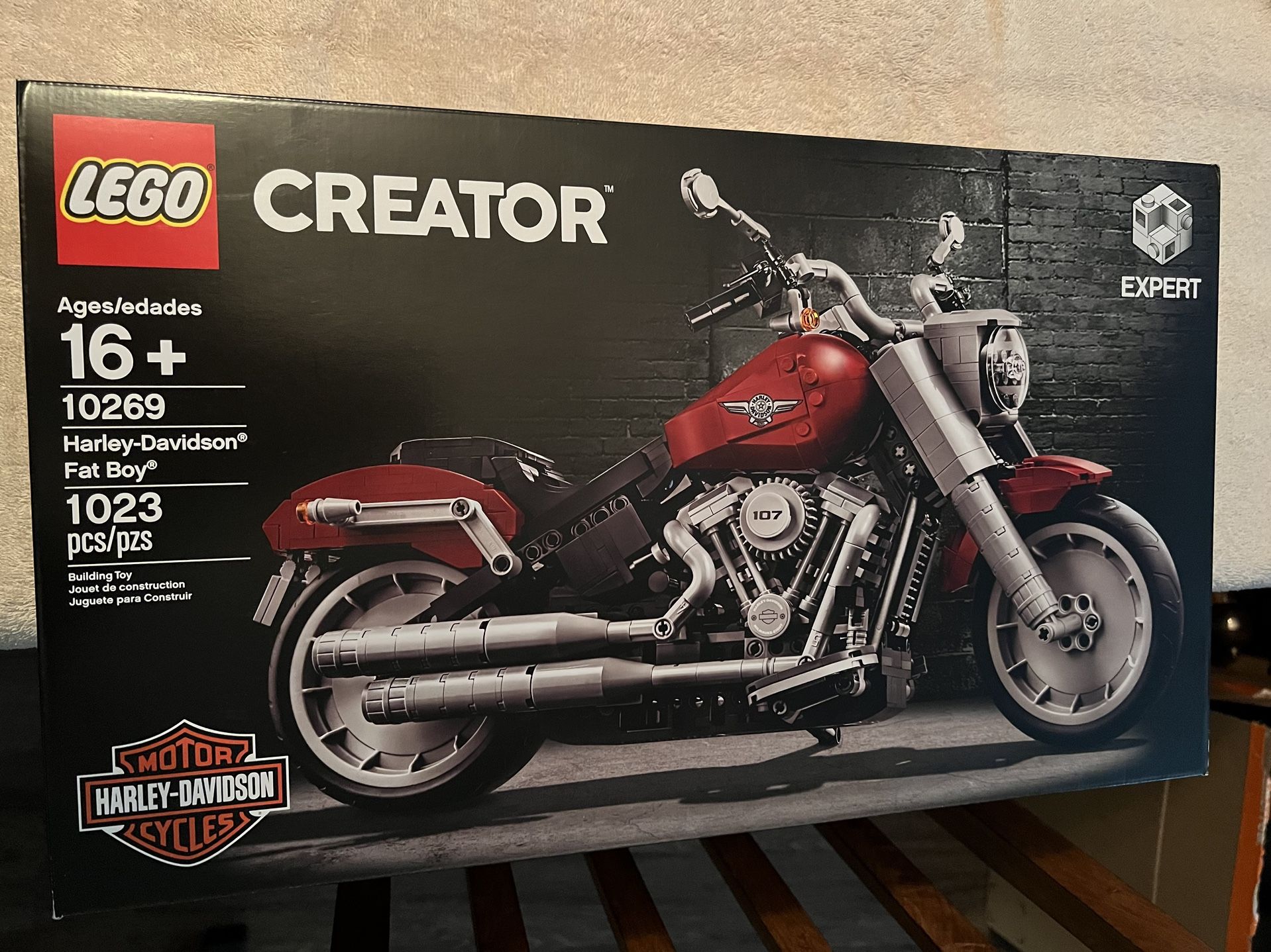 LEGO CREATOR: Harley-Davidson Fat Boy (10269) Factory Sealed. NIB
