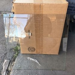20-5/8”x19-5/8”x3/32” Thick Tempered Glass