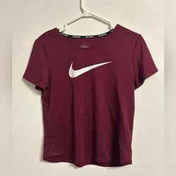 Nike Running Magenta Dri Fit T-Shirt

