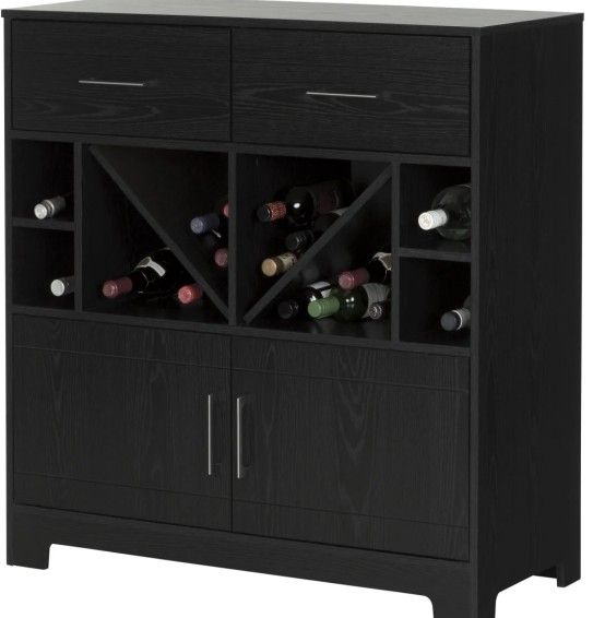 Bar Cabinet and Bottle Storage - Wine Rack