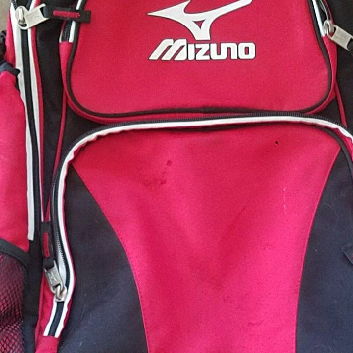 Mizuno Youth Children's backpack Bag w/strap Baseball TBALL Gear Bag