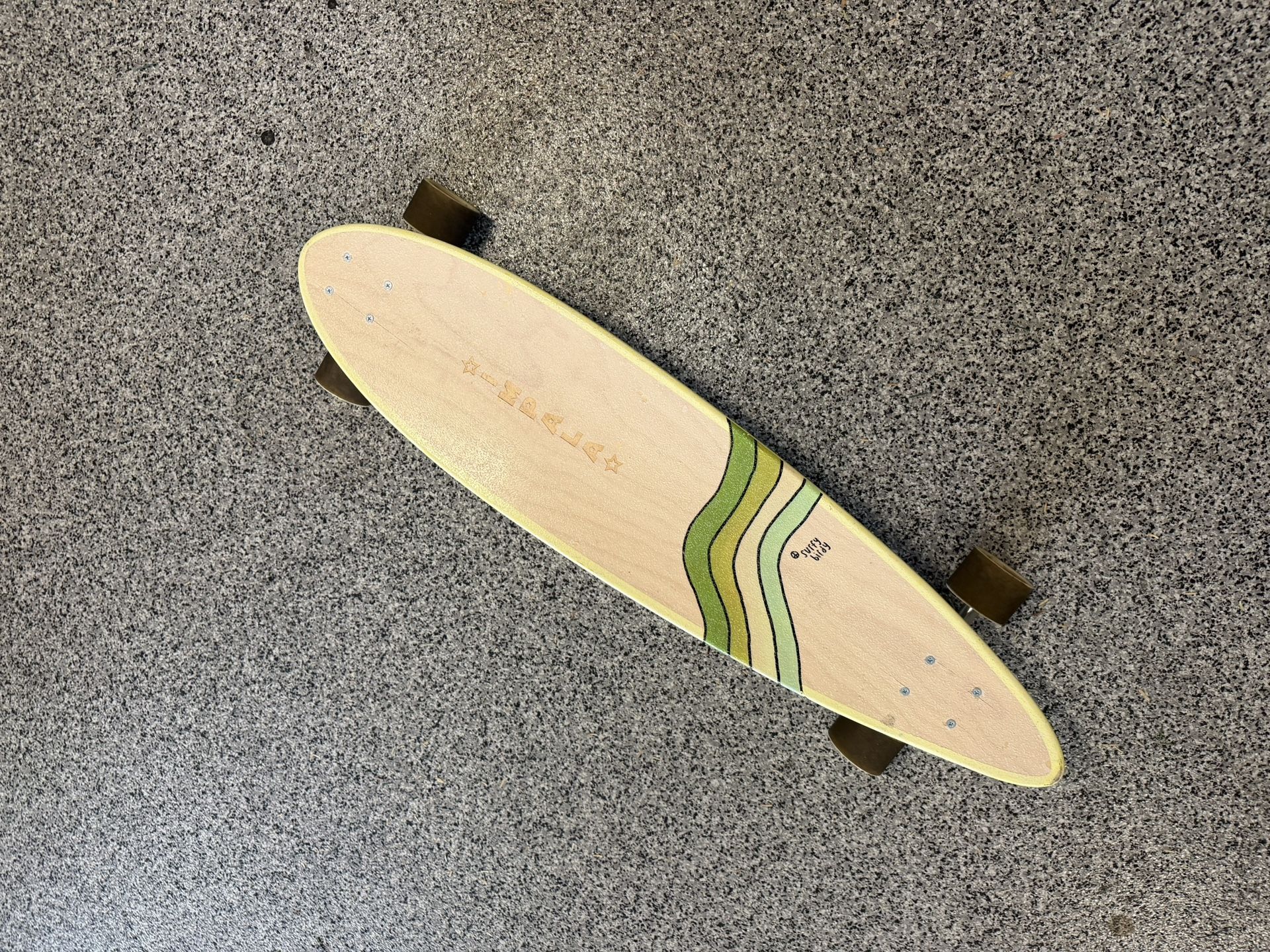 Longboard Complet Impala Jupiter 37" Birdy Floral - édition Limitée, Skateboard Neuf